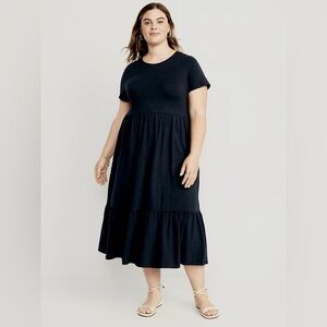 Tiered Midi Dress